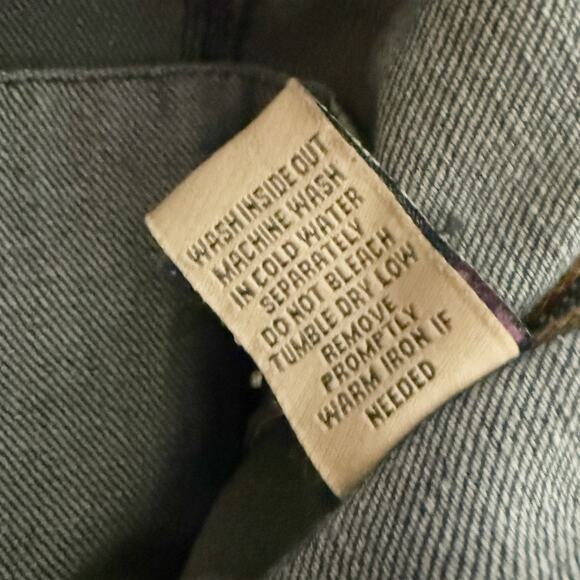 HIGHWAY JEANS | Oversized Denim Jacket Jean Distressed Long Length Wash | Medium - Picture 8 of 8